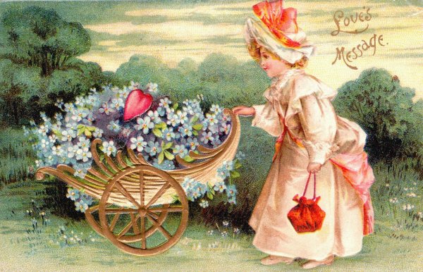 старинная открытка