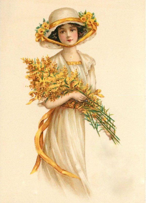 винтажные дамы