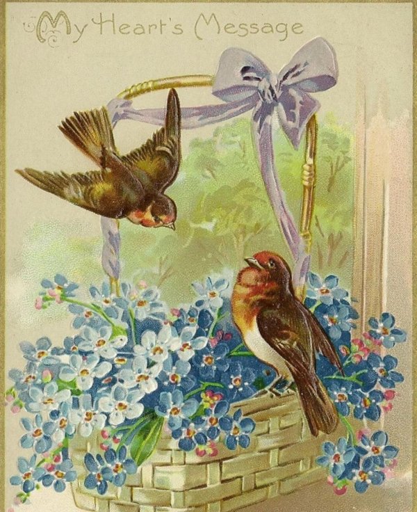 старинная открытка