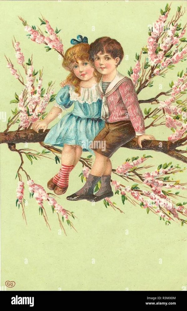 старинная открытка