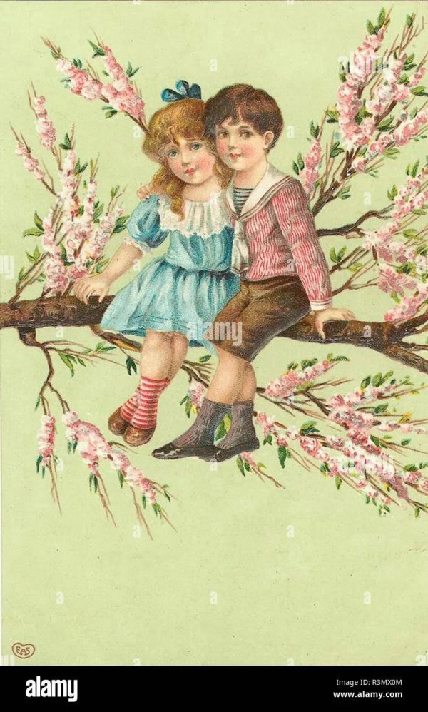 старинная открытка