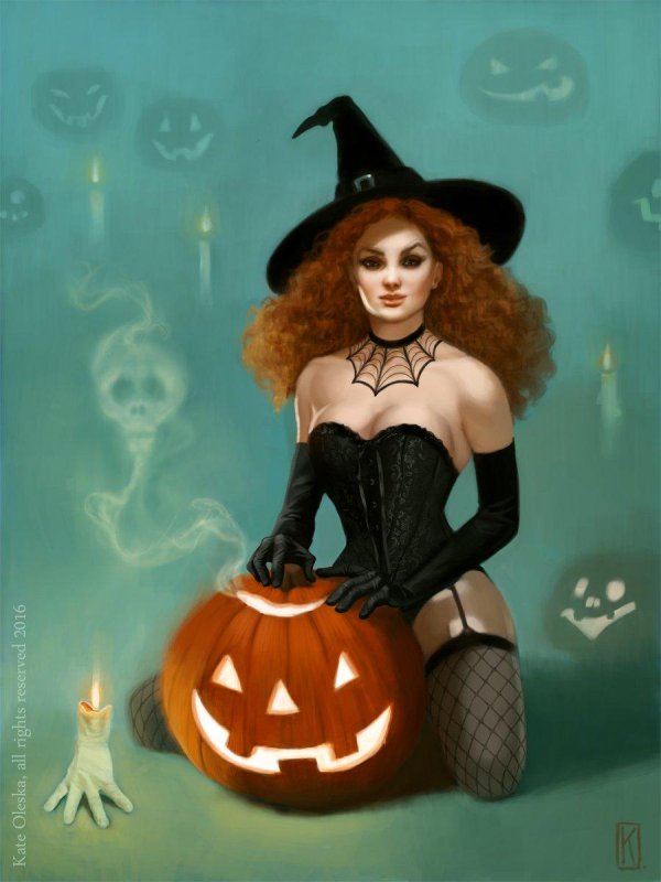 рыжая ведьмочка