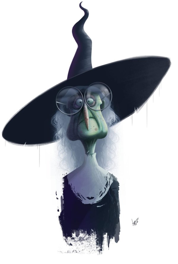 ведьма смешная