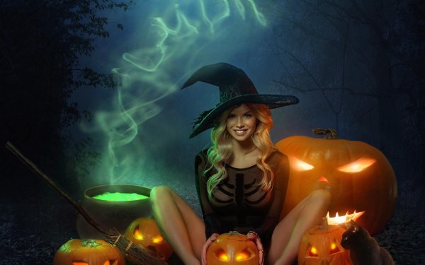хэллоуин девушка