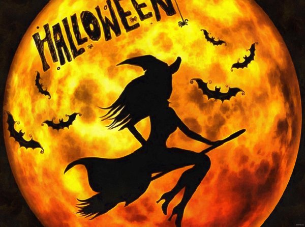 хэллоуин луна