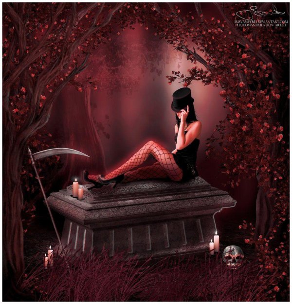 кладбище фэнтези