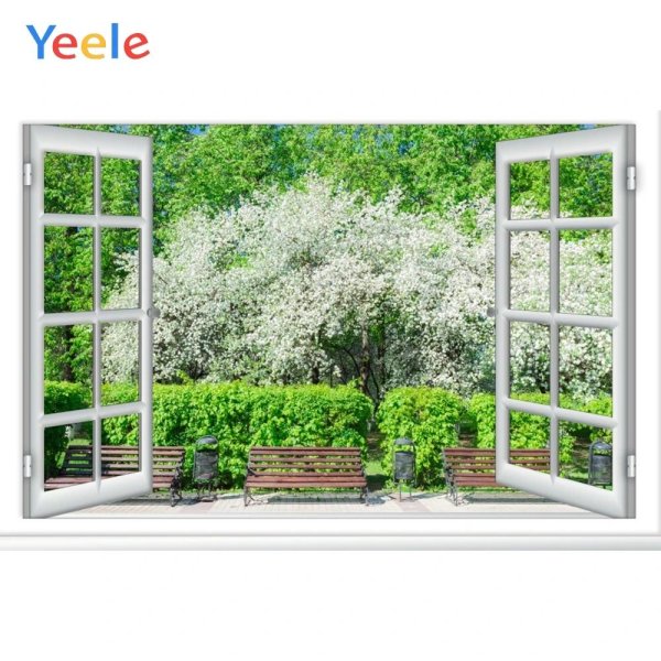 открытое окно весна