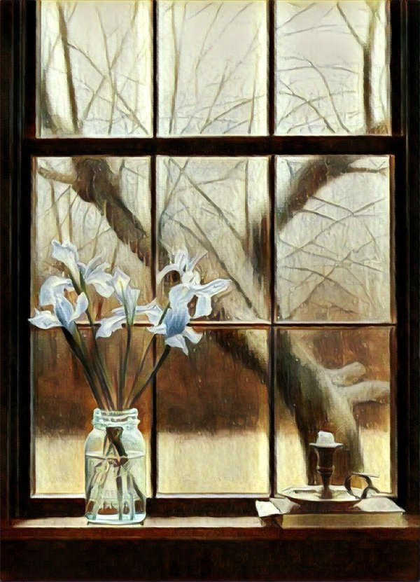 картины с окном