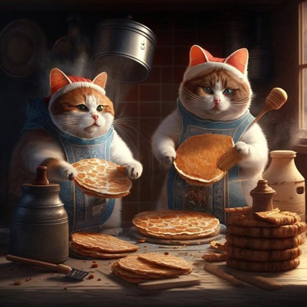 масленица коты