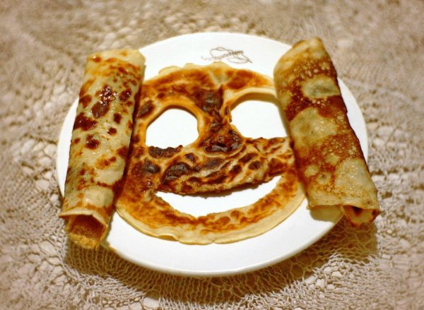 блин на масленицу