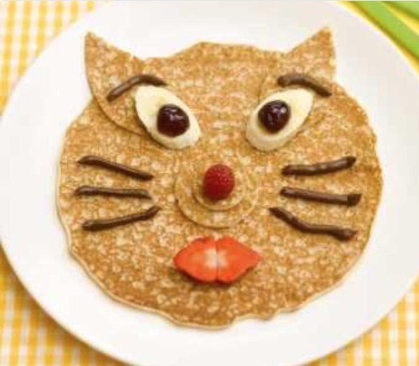 украшение детских блюд