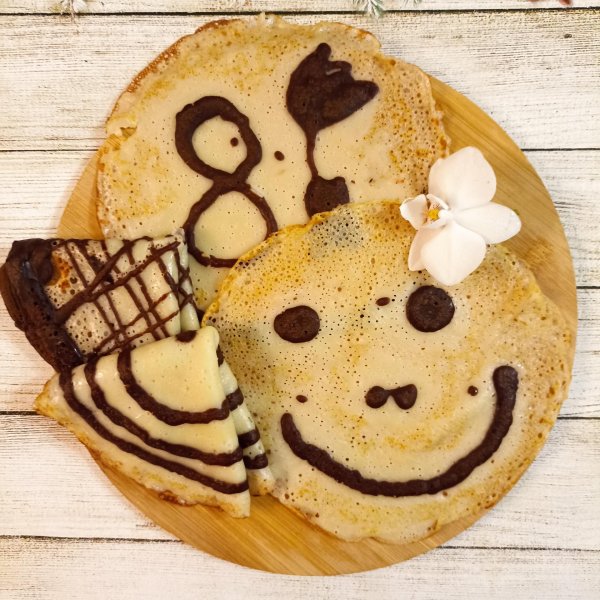 креативные блинчики