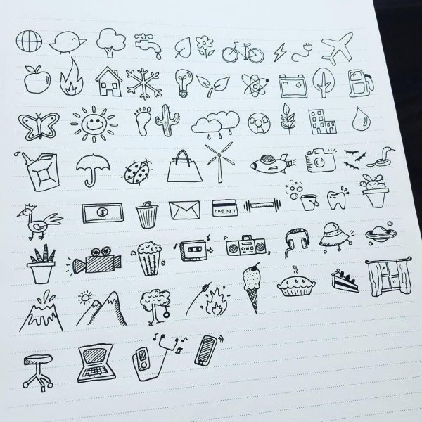 мини рисунки