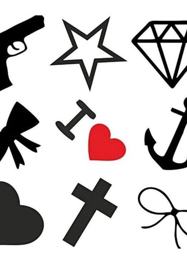 эскиз маленьких татуировок