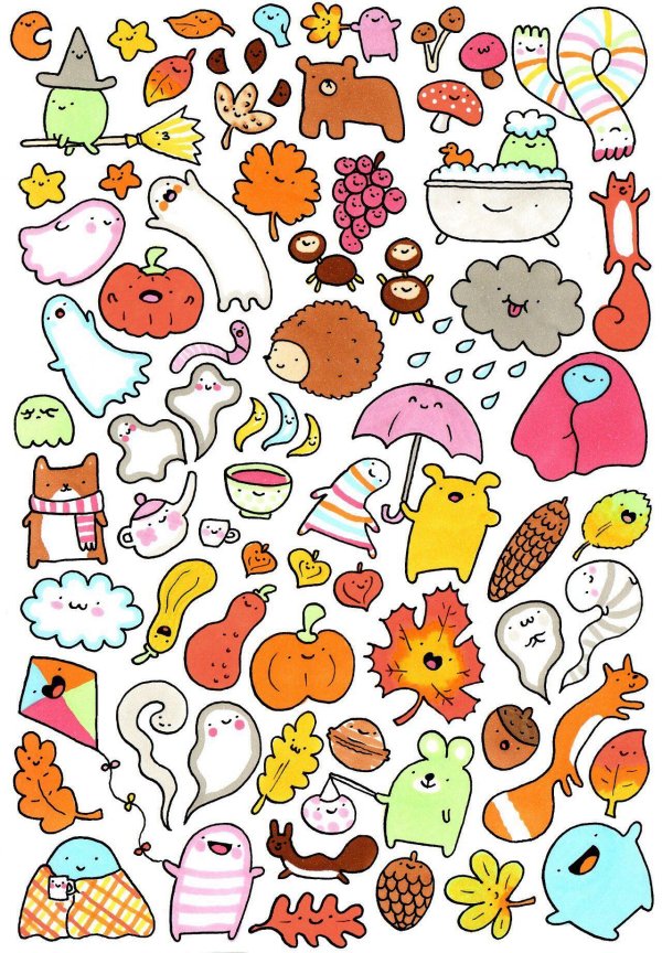 милые каракули