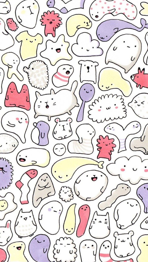 много милых рисунков