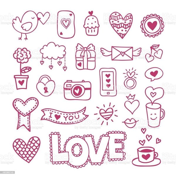 день святого валентина векторная графика