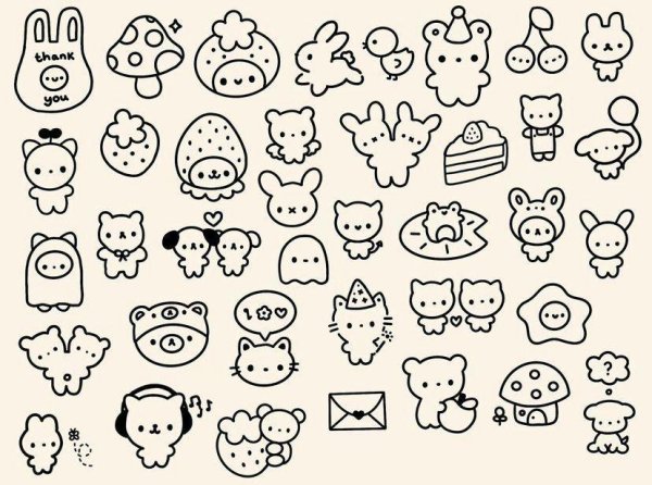 наклейки раскраска