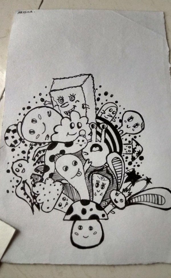 стиль дудлинг