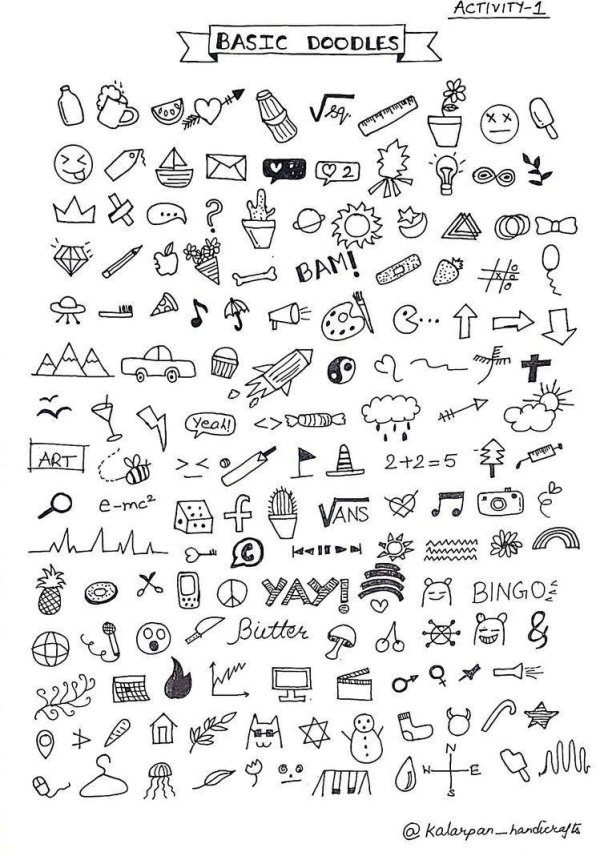 эскиз маленьких татуировок