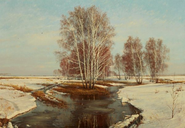 весенние пейзажи русских художников