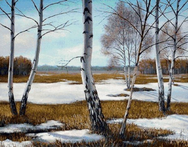 весенние пейзажи