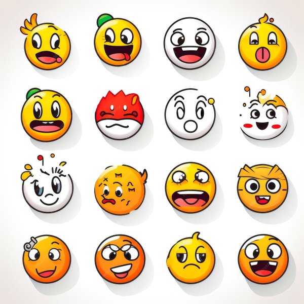 набор смайликов