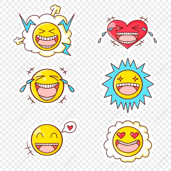 смеющийся стикер