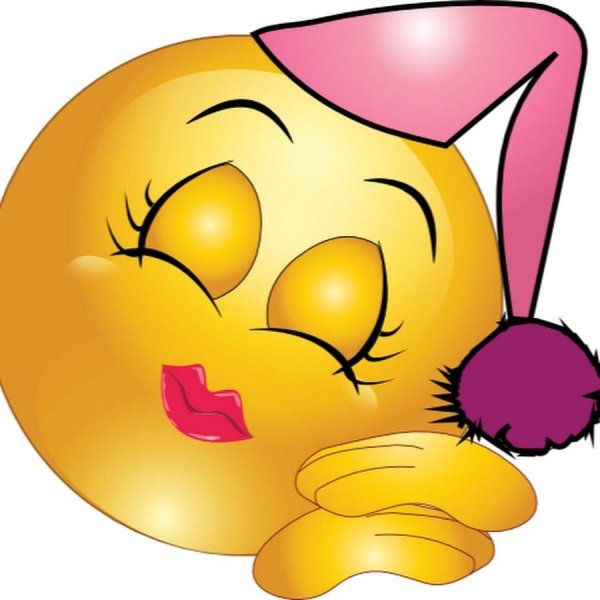 смайлик спит