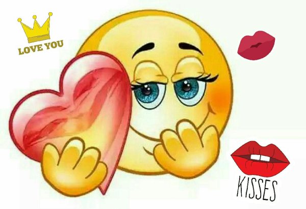 любовь смайлик