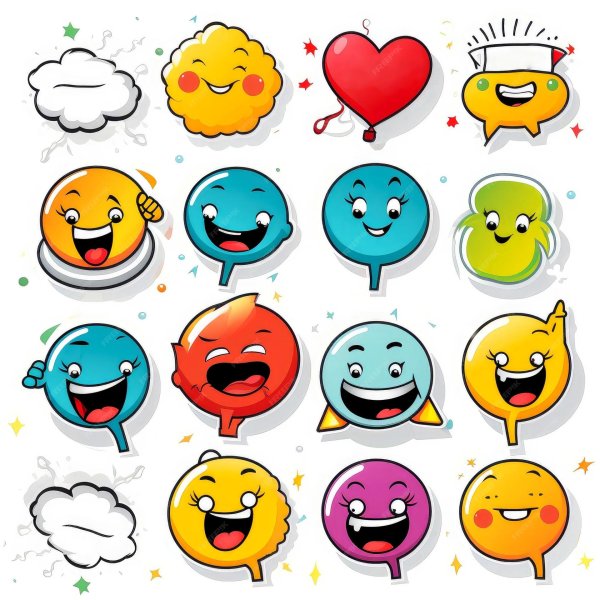 стикер веселый