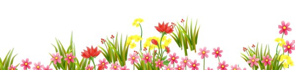 полянка на прозрачном фоне