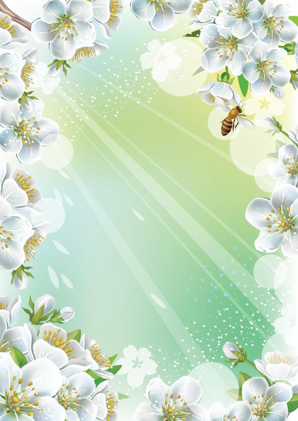 весенние рамки