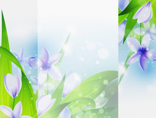 подснежники фон