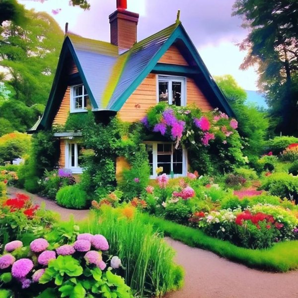 красивая дом