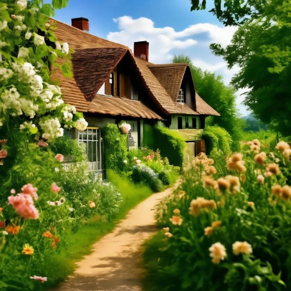 английские домики