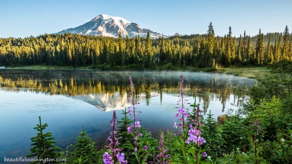 озеро маунт рейнир