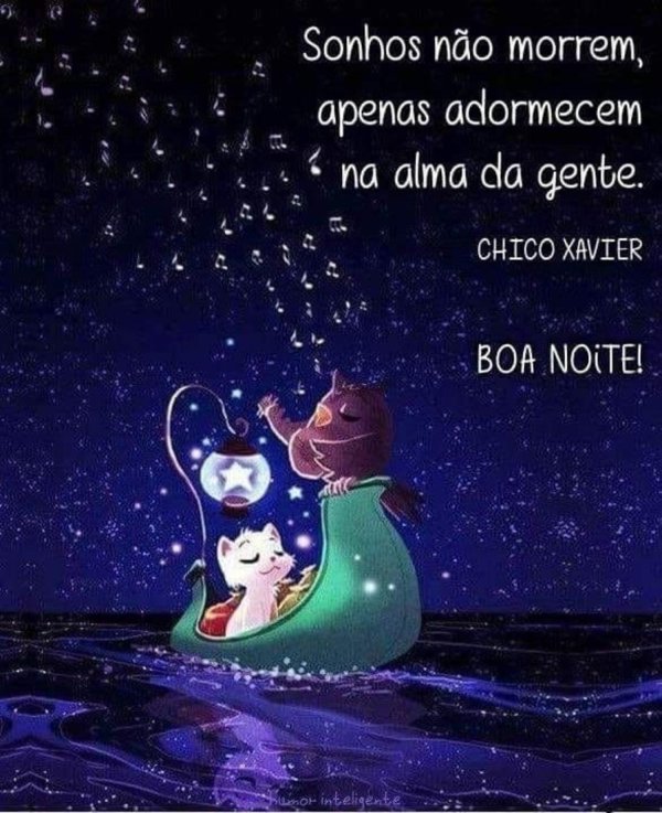 mensagem de boa noite