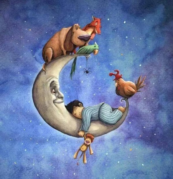 сказочная луна