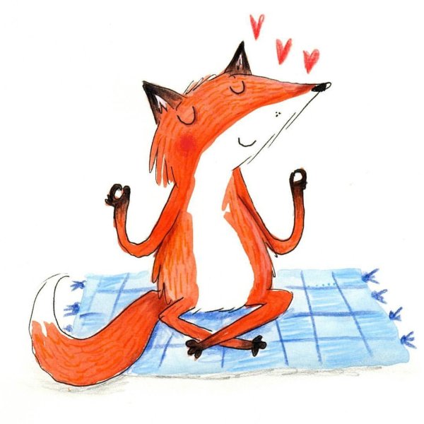 прикольные рисунки лисы