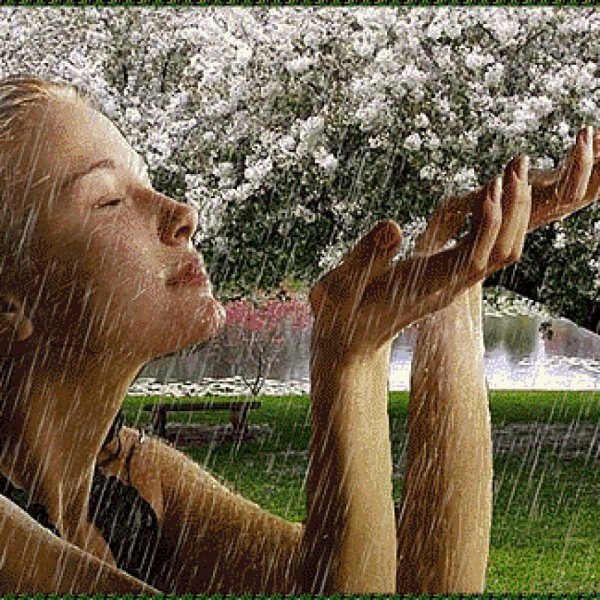 весна радость