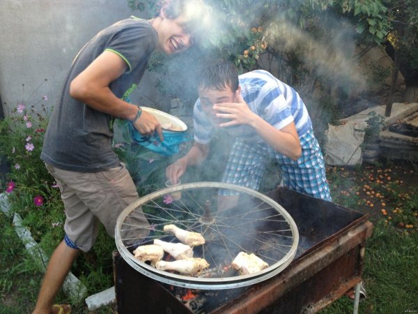 лето шашлыки