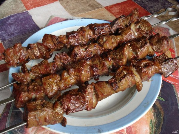 джигар шашлык узбекский
