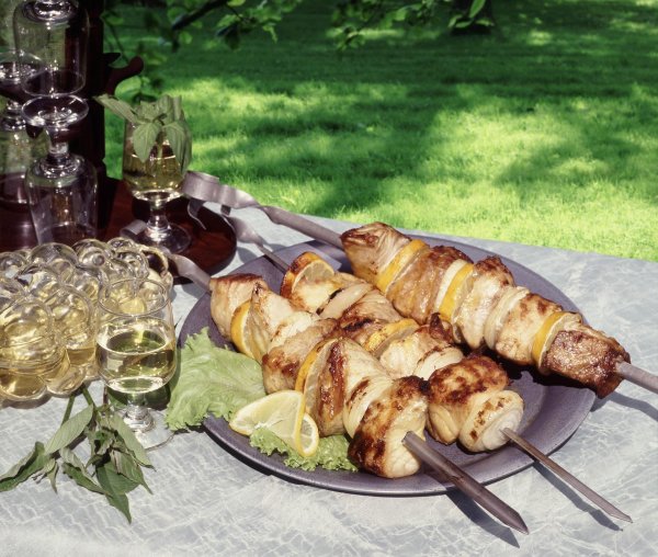 осетрина shashlik