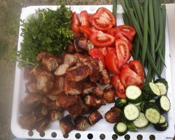 природа шашлык