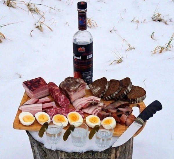 закуска к водке