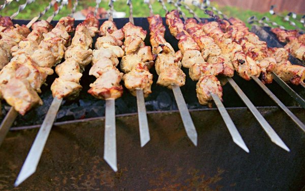 грузинский шашлык мцвади