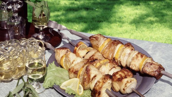 осетрина shashlik