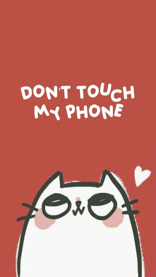 dont touch phone