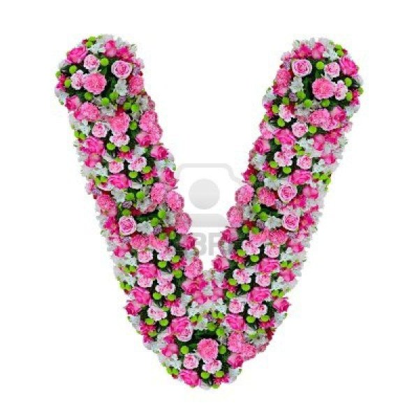 цветочный алфавит